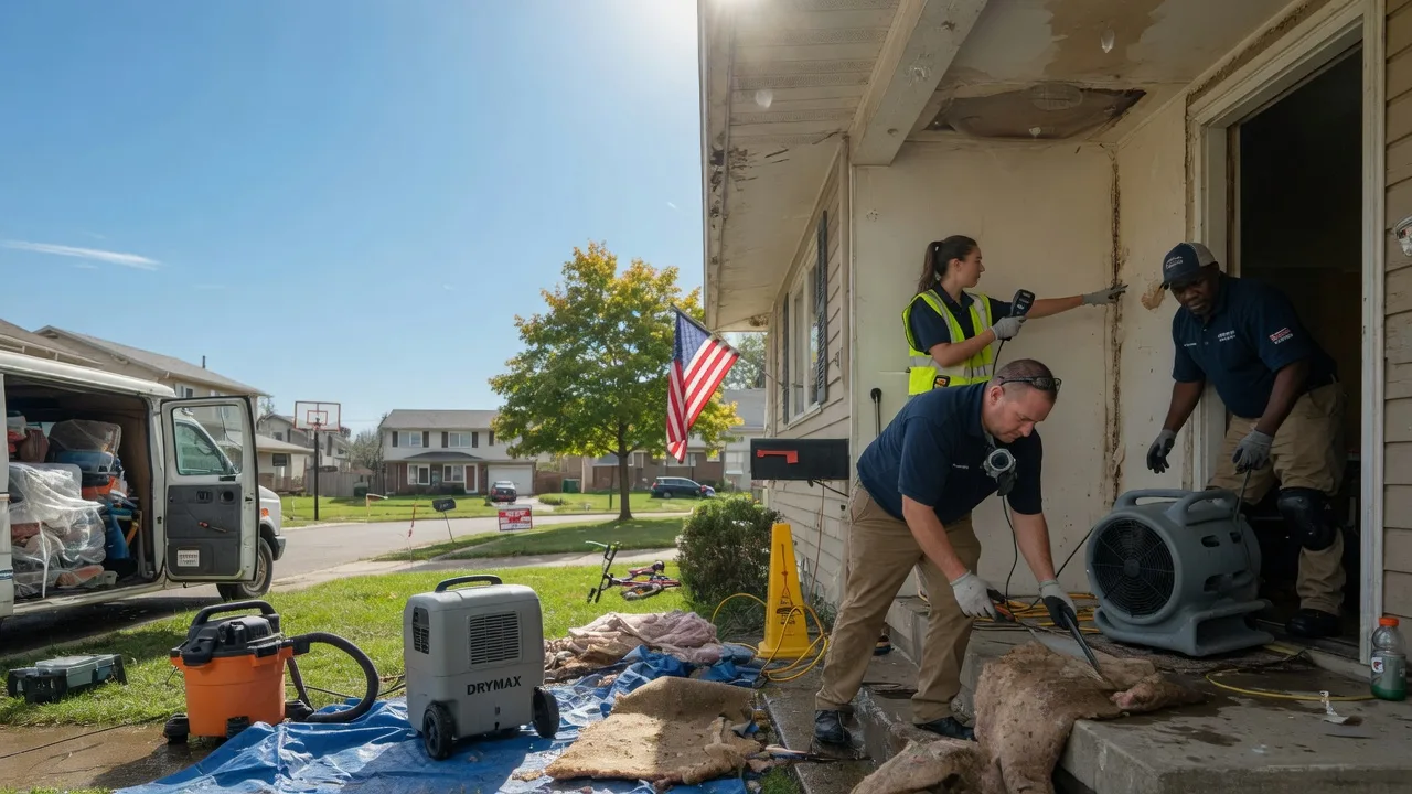 Water Damage Restoration in Amazonia, MO near me